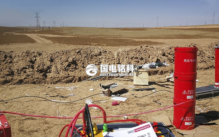 光伏電站耐壓試驗現(xiàn)場