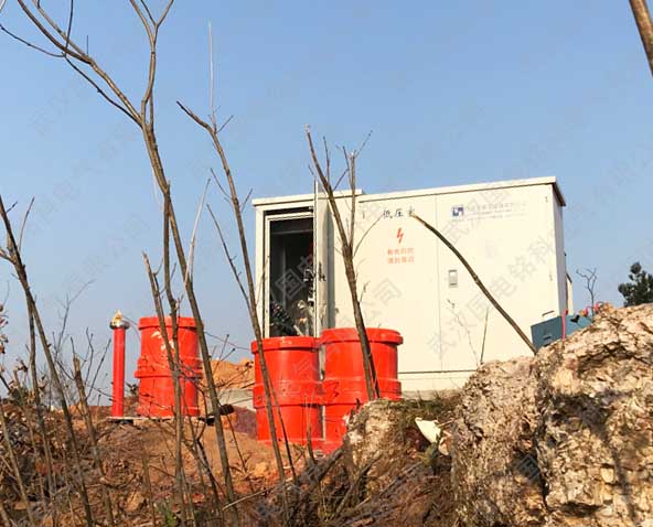 黃梅風(fēng)電現(xiàn)場指導(dǎo)串聯(lián)諧振試驗裝置試驗